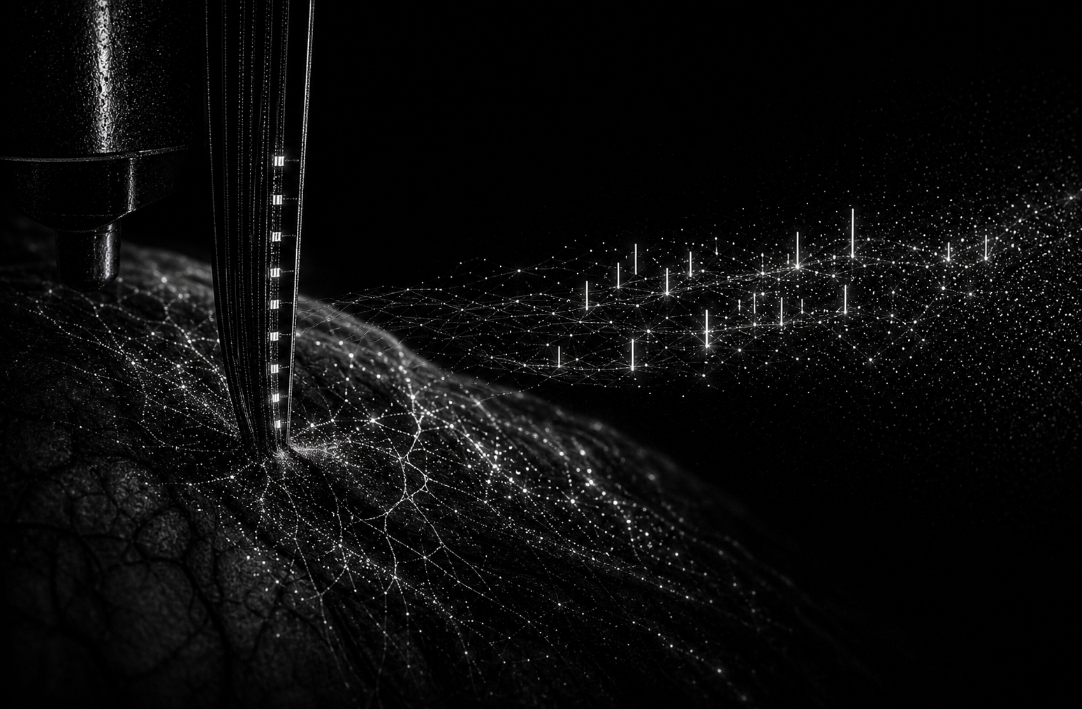 Dark neural spike and probe-stage composition without labels.